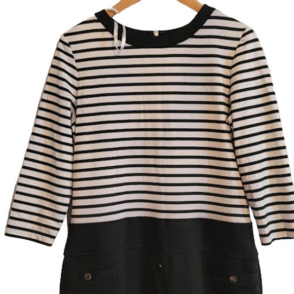 Sandra Darren Dresses & Skirts - Sandra Darren- Black and white dress- size 10